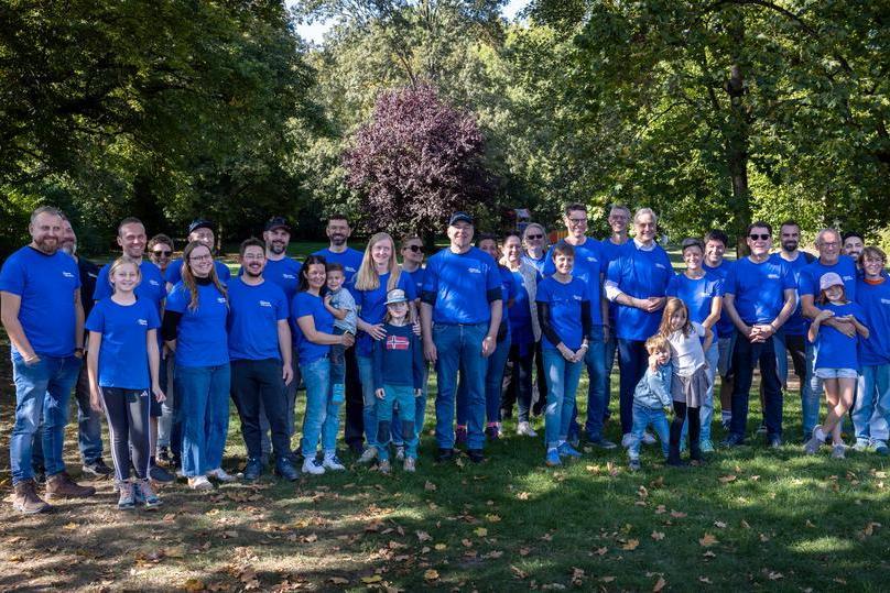 Mitarbeiterbild bei der Aktion