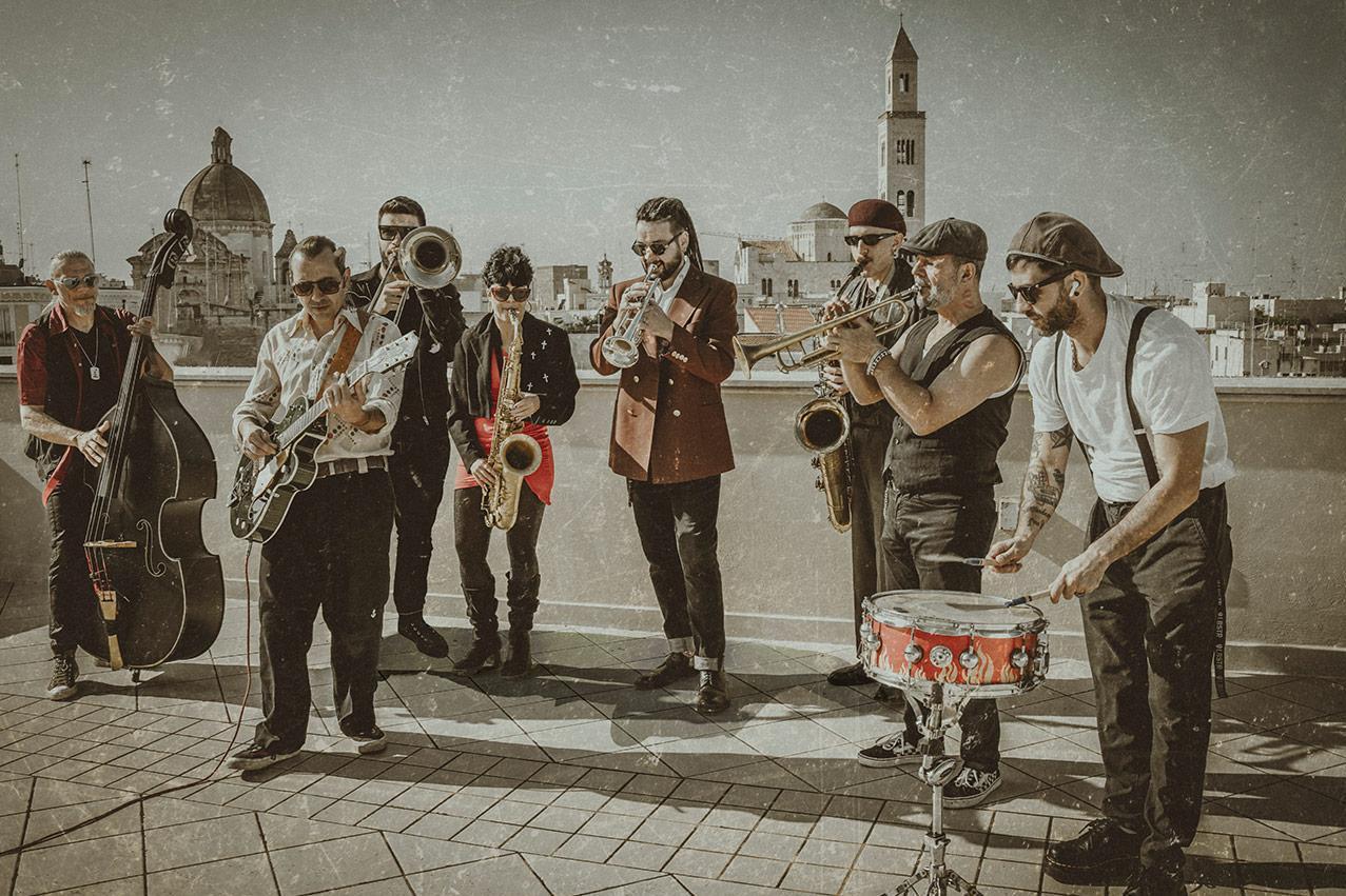 Foto der Rock'n'Roll-Band 'Rekkiabilly'