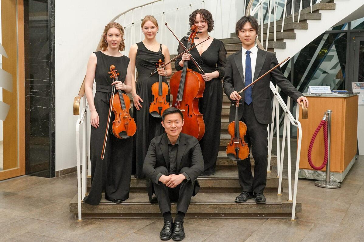 Foto des Quintetts 'Parkett Quintett'