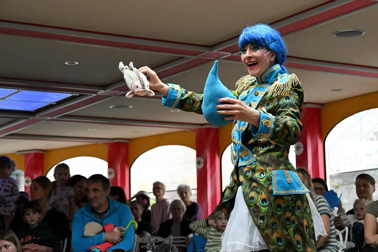 Maria Gruber "Wassermusik", Fotografin Ulrike Olschewski